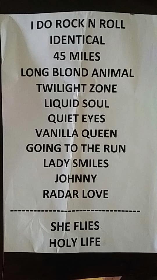 Golden Earring setlist November 23 2018 Den Helder - De Kampanje